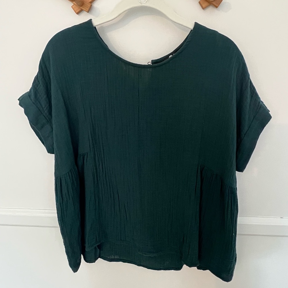 Madewell Forrest Green Short sleeve